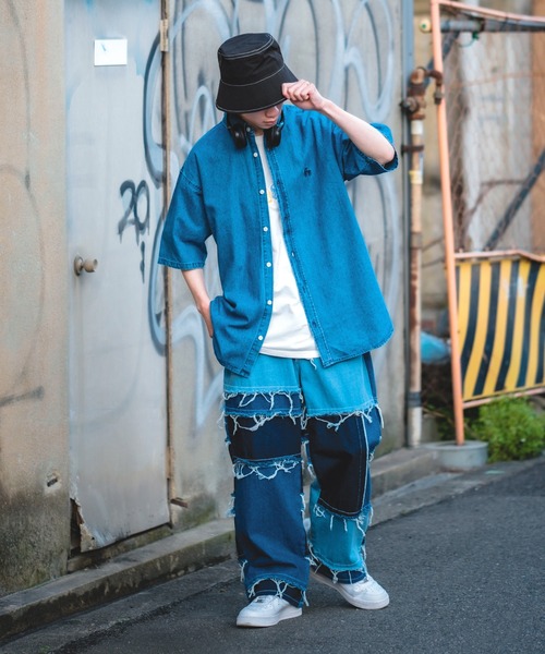 improves（インプローブス）の「ステッチデザイン バケットハット（ハット・メンズ・ブラック・FREE）」の4枚目の写真