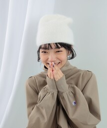 Ray BEAMS | Ray BEAMS / アンゴラ混 ビーニー(ニットキャップ/ビーニー)