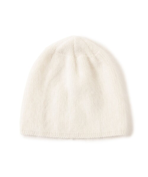 Ray BEAMS（レイビームス）の「Ray BEAMS / アンゴラ混 ビーニー（ニットキャップ/ビーニー・レディース・ピンク/オフホワイト/ブラック・ONE SIZE）」の12枚目の写真