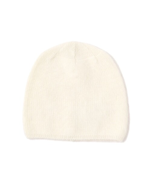 Ray BEAMS（レイビームス）の「Ray BEAMS / アンゴラ混 ビーニー（ニットキャップ/ビーニー・レディース・ピンク/オフホワイト/ブラック・ONE SIZE）」の13枚目の写真