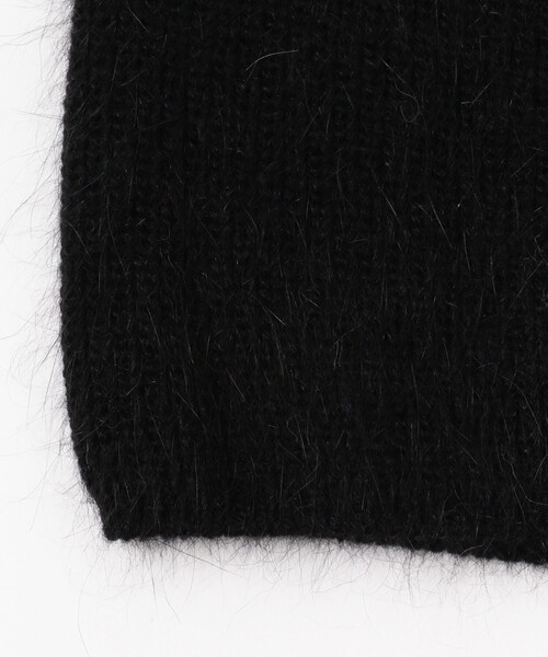 Ray BEAMS（レイビームス）の「Ray BEAMS / アンゴラ混 ビーニー（ニットキャップ/ビーニー・レディース・ピンク/オフホワイト/ブラック・ONE SIZE）」の16枚目の写真