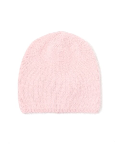 Ray BEAMS（レイビームス）の「Ray BEAMS / アンゴラ混 ビーニー（ニットキャップ/ビーニー・レディース・ピンク/オフホワイト/ブラック・ONE SIZE）」の20枚目の写真