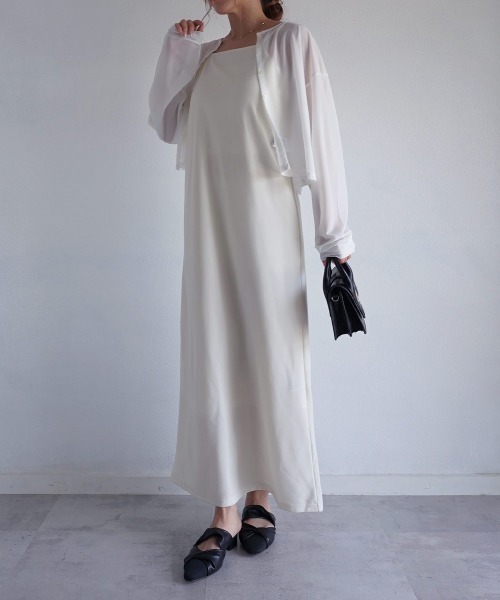 マルチウェイカーデキャミワンピースセットアップ（セットアップ）｜Rashik（ラシク） 7,126円