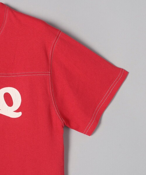 FREAK'S STORE（フリークスストア）の「配色ステッチロゴTシャツ（Tシャツ/カットソー・レディース・オフホワイト/レッド/ネイビー・ﾌﾘ-）」の20枚目の写真