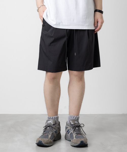 ATTACHMENT(アタッチメント)の「【 直営店・ZOZOTOWN限定 】タイプライタークロスオーバーストレッチショートパンツ(その他パンツ・メンズ・ライトグレー/グレー系その他/ブラック・2/1/3)」の18枚目の写真