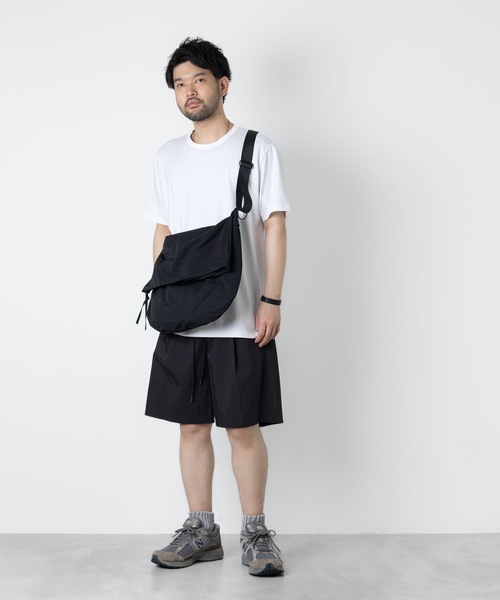 ATTACHMENT(アタッチメント)の「【 直営店・ZOZOTOWN限定 】タイプライタークロスオーバーストレッチショートパンツ(その他パンツ・メンズ・ライトグレー/グレー系その他/ブラック・2/1/3)」の19枚目の写真