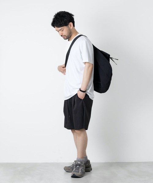 ATTACHMENT(アタッチメント)の「【 直営店・ZOZOTOWN限定 】タイプライタークロスオーバーストレッチショートパンツ(その他パンツ・メンズ・ライトグレー/グレー系その他/ブラック・2/1/3)」の14枚目の写真