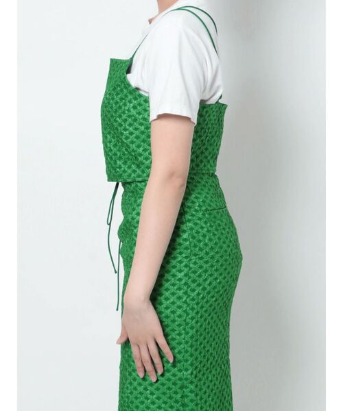 MURUA(ムルーア)の「サークルジャガードキャミソール(キャミソール・レディース・グリーン/マスタード・FREE)」の14枚目の写真