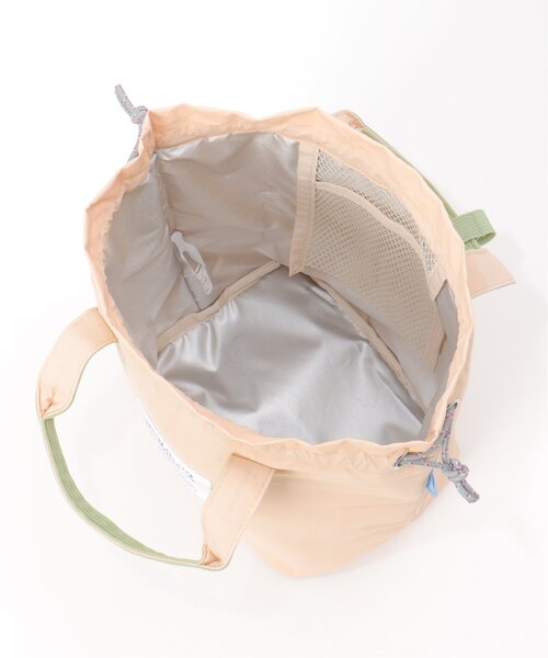 LBC（エルビーシー）の「保冷巾着無地トートバッグ（トートバッグ・レディース・ブラック/ベージュ・FREE）」の6枚目の写真