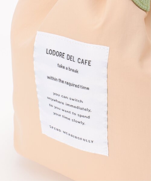 LBC（エルビーシー）の「保冷巾着無地トートバッグ（トートバッグ・レディース・ブラック/ベージュ・FREE）」の5枚目の写真