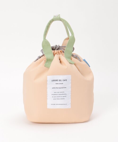 LBC（エルビーシー）の「保冷巾着無地トートバッグ（トートバッグ・レディース・ブラック/ベージュ・FREE）」の15枚目の写真