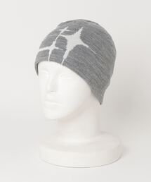 XU（エックスユー）の「【Never mind the XU】design beanie 2 / 【ネバーマインド ザ エックスユー】デザインニット帽子（ニットキャップ/ビーニー）」