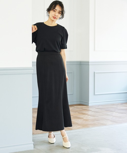 coca(coca)(コカ)の「カットツイルマーメイドスカート(スカート・レディース・ブルー/ベージュ/ブラック/レッド・S/M/L)」の22枚目の写真