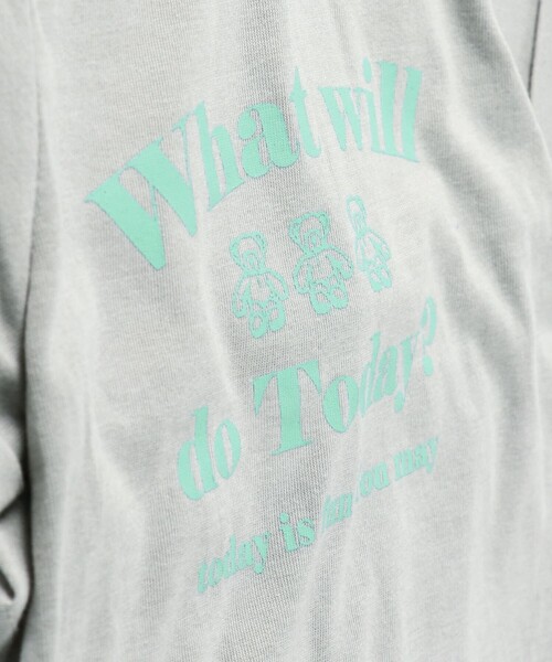 BRANSHES（ブランシェス）の「バックウエストあきワンピース（ワンピース・キッズ・杢グレー/ブラック・110/120/90/130/100）」の6枚目の写真