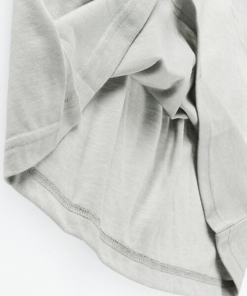 BRANSHES（ブランシェス）の「バックウエストあきワンピース（ワンピース・キッズ・杢グレー/ブラック・110/120/90/130/100）」の5枚目の写真