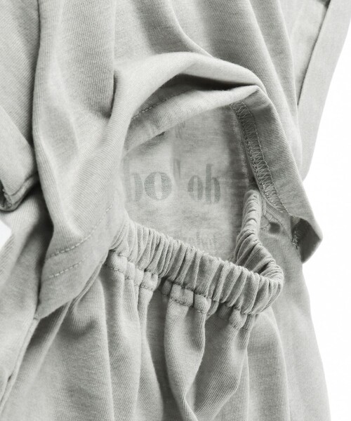 BRANSHES（ブランシェス）の「バックウエストあきワンピース（ワンピース・キッズ・杢グレー/ブラック・110/120/90/130/100）」の20枚目の写真