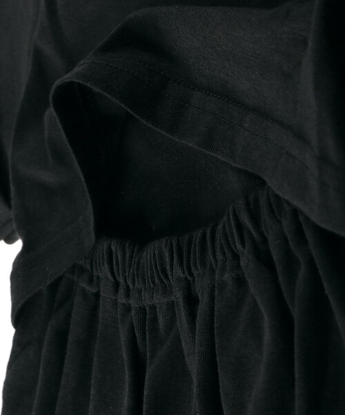 BRANSHES（ブランシェス）の「バックウエストあきワンピース（ワンピース・キッズ・杢グレー/ブラック・110/120/90/130/100）」の12枚目の写真