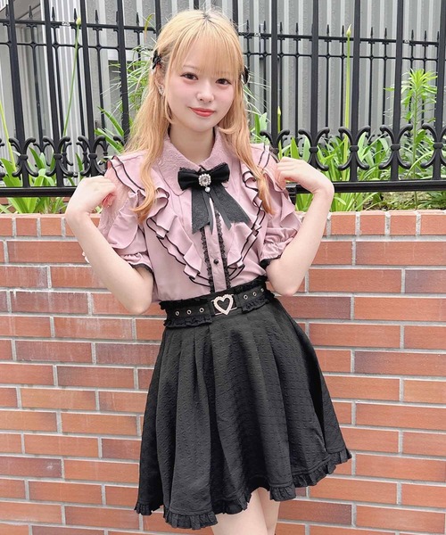 ROJITA(ロジータ)の「ふくれJQ千鳥柄スカート(スカート・レディース・アイボリー/ブラック・FREE)」の14枚目の写真