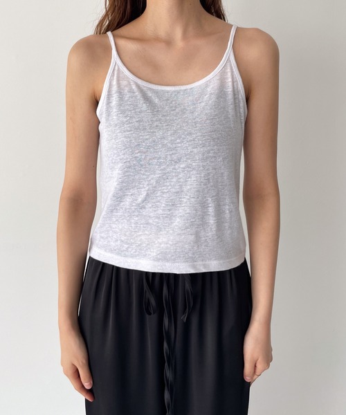 CANAL JEAN(キャナルジーン)の「RED CHOP WORKS(レッドチョップワークス) スラブカットソーアンサンブル(アンサンブル・レディース・ホワイト/ブラック・ONE SIZE)」の15枚目の写真