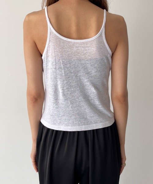 CANAL JEAN(キャナルジーン)の「RED CHOP WORKS(レッドチョップワークス) スラブカットソーアンサンブル(アンサンブル・レディース・ホワイト/ブラック・ONE SIZE)」の17枚目の写真