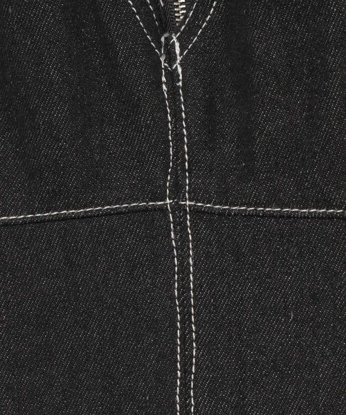 mysty woman（ミスティウーマン）の「カットアウトジャンスカ 964339（ジャンパースカート・レディース・ブラック系その他/ブラウン系その他/ブルー系その他/ライトブルー・FREE）」の20枚目の写真