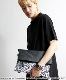 Keith Haring | ∴WEGO/Keith Haring(キースヘリング)クラッチバッグ(クラッチバッグ)