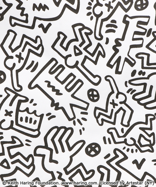 Keith Haring(キース・ヘリング)の「∴WEGO/Keith Haring(キースヘリング)クラッチバッグ(クラッチバッグ・メンズ・ホワイト/ブラック/マルチ・FREE)」の16枚目の写真