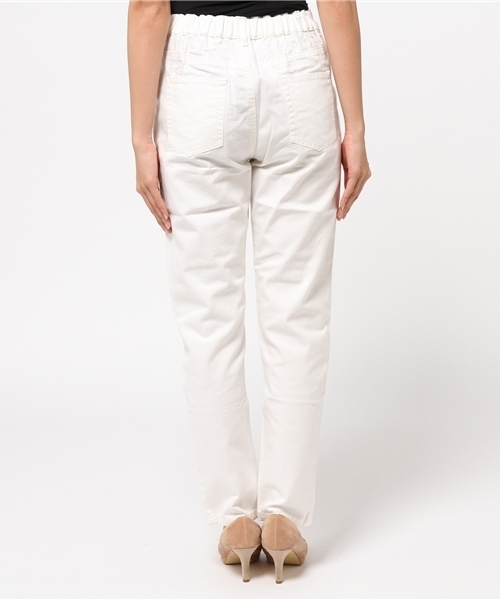 OUTLET（アウトレット）の「【who's who Chico】ハイウエストデニムPT（その他パンツ・レディース・ホワイト・MEDIUM）」の4枚目の写真