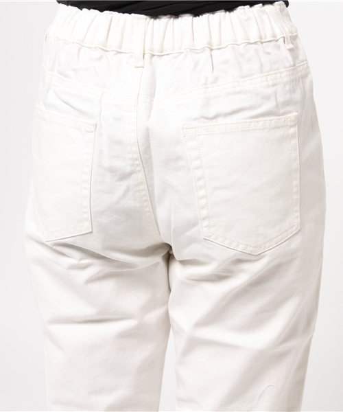 OUTLET（アウトレット）の「【who's who Chico】ハイウエストデニムPT（その他パンツ・レディース・ホワイト・MEDIUM）」の6枚目の写真