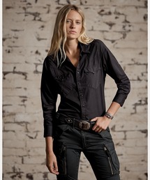 RRL（ダブル アール エル）の「コットン ツイル ウエスタン シャツ（シャツ/ブラウス）」