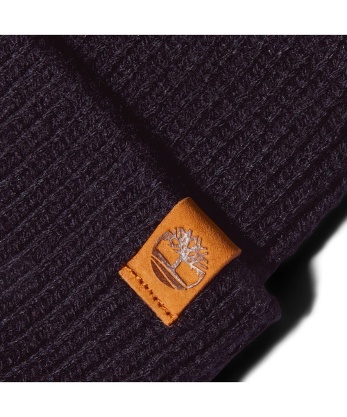 Timberland（ティンバーランド）の「オールジェンダー フィッシュマン ビーニー（ニットキャップ/ビーニー・メンズ・ライトグレー/ブラック/イエロー系その他・FREE）」の4枚目の写真