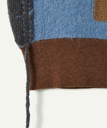 leinwande（ラインヴァンド）の「Blocking Intarsia Polo（ニット