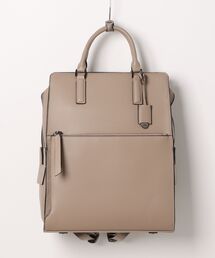 美品 ace ベージュ ビジネスバッグ 2つのジッパー付き バック