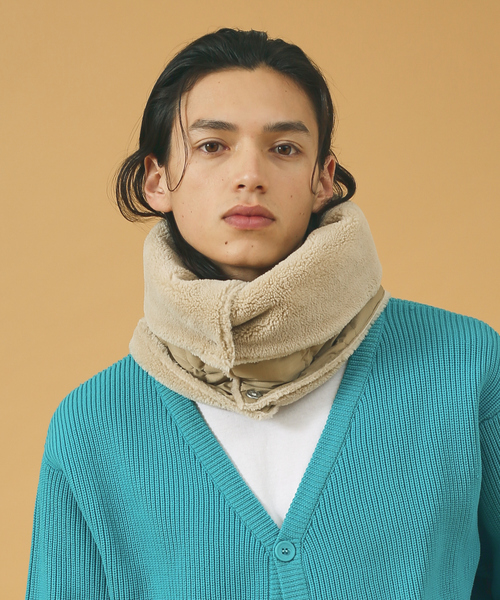 TAION（タイオン）の「【TAION /タイオン】リバーシブル ダウンネックウォーマー/DOWN NECK WARME/ユニセックス ...