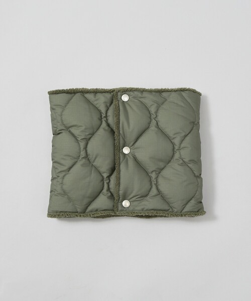 TAION(タイオン)の「【TAION /タイオン】リバーシブル ダウンネックウォーマー/DOWN NECK WARME/ユニセックス/R203ML-1/(ネックウォーマー/スヌード・メンズ・ブラック/カーキ/ダークネイビー/ブラック系その他/ダークグリーン/グリーン系その他/グリーン系その他2/ダークベージュ・フリー)」の16枚目の写真
