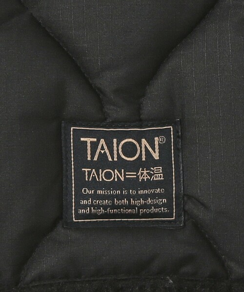 TAION(タイオン)の「【TAION /タイオン】リバーシブル ダウンネックウォーマー/DOWN NECK WARME/ユニセックス/R203ML-1/(ネックウォーマー/スヌード・メンズ・ブラック/カーキ/ダークネイビー/ブラック系その他/ダークグリーン/グリーン系その他/グリーン系その他2/ダークベージュ・フリー)」の20枚目の写真