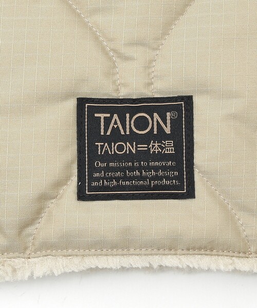 TAION(タイオン)の「【TAION /タイオン】リバーシブル ダウンネックウォーマー/DOWN NECK WARME/ユニセックス/R203ML-1/(ネックウォーマー/スヌード・メンズ・ブラック/カーキ/ダークネイビー/ブラック系その他/ダークグリーン/グリーン系その他/グリーン系その他2/ダークベージュ・フリー)」の22枚目の写真
