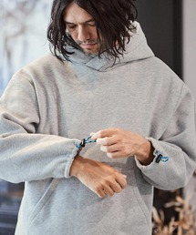 CAMBIO グレー パーカー フード付きカンビオ