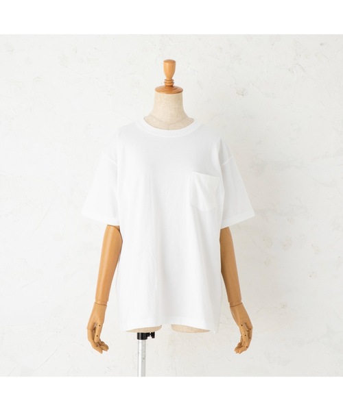 CBP(シービーピー)の「UNISEX POCKET T-SHIRTS(Tシャツ/カットソー・レディース・ホワイト/ブラック・LARGE/MEDIUM/SMALL)」の1枚目の写真