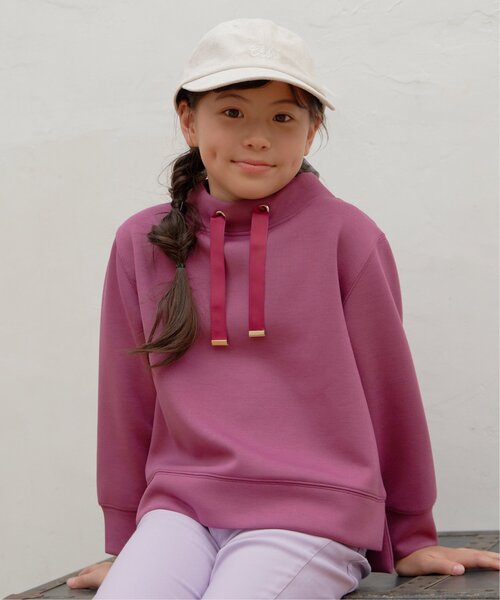 ikka（イッカ）の「【親子コーデ】ダンボールスピンドルプルオーバー（120~160cm）（スウェット・キッズ・ベージュ/ピンク・130/160/150/120/140）」の10枚目の写真