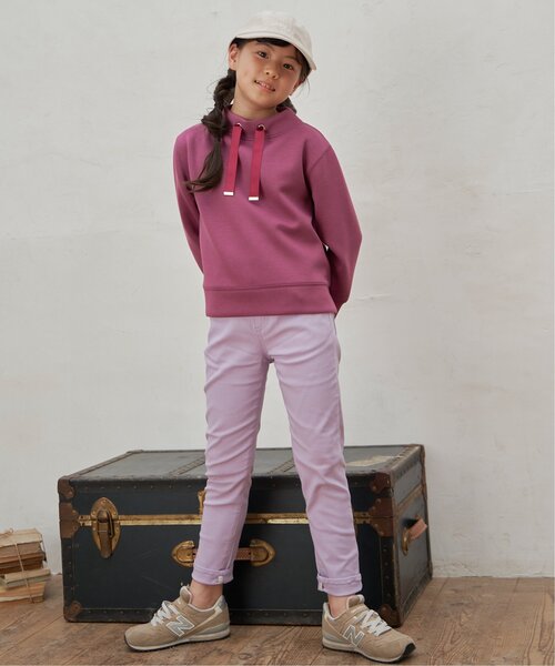 ikka（イッカ）の「【親子コーデ】ダンボールスピンドルプルオーバー（120~160cm）（スウェット・キッズ・ベージュ/ピンク・130/160/150/120/140）」の15枚目の写真