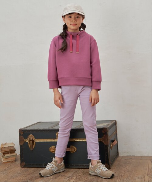 ikka（イッカ）の「【親子コーデ】ダンボールスピンドルプルオーバー（120~160cm）（スウェット・キッズ・ベージュ/ピンク・130/160/150/120/140）」の16枚目の写真