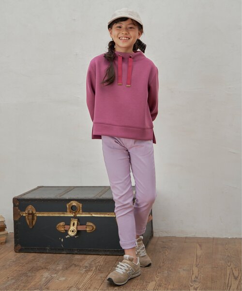 ikka（イッカ）の「【親子コーデ】ダンボールスピンドルプルオーバー（120~160cm）（スウェット・キッズ・ベージュ/ピンク・130/160/150/120/140）」の17枚目の写真