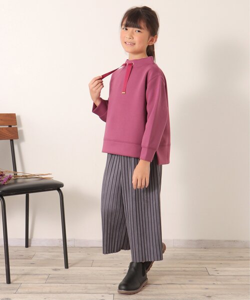 ikka（イッカ）の「【親子コーデ】ダンボールスピンドルプルオーバー（120~160cm）（スウェット・キッズ・ベージュ/ピンク・130/160/150/120/140）」の19枚目の写真