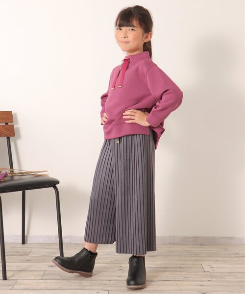 ikka（イッカ）の「【親子コーデ】ダンボールスピンドルプルオーバー（120~160cm）（スウェット・キッズ・ベージュ/ピンク・130/160/150/120/140）」の22枚目の写真