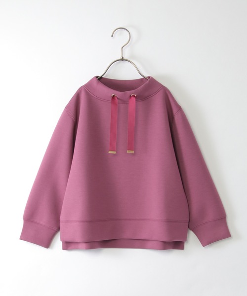 ikka（イッカ）の「【親子コーデ】ダンボールスピンドルプルオーバー（120~160cm）（スウェット・キッズ・ベージュ/ピンク・130/160/150/120/140）」の6枚目の写真