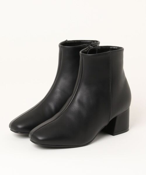 KOBE LETTUCE(コウベレタス)の「ショートブーツ(ブーツ・レディース・ダークブラウン/グレイッシュベージュ/アイボリー/ブラック・LL/L/3L/S/M/SS)」の14枚目の写真