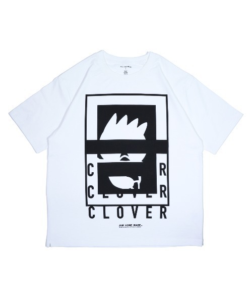 ハローキティコラボ(ハローキティコラボ)の「BAD BADTZ-MARU CLOVER Tシャツ(Tシャツ/カットソー・メンズ・ホワイト/ブラック・XXL/S/M/XL/L)」の2枚目の写真