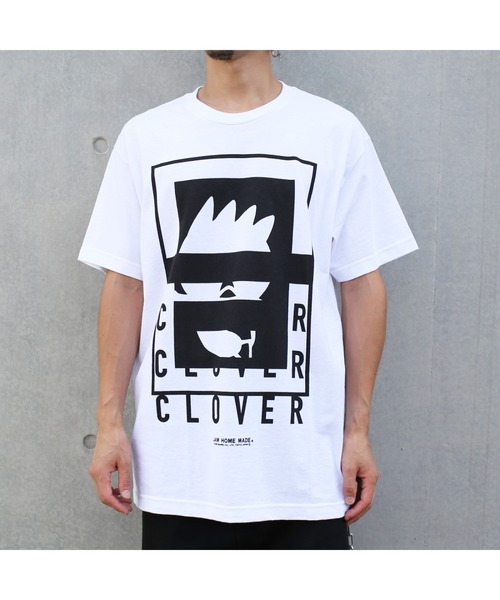 ハローキティコラボ(ハローキティコラボ)の「BAD BADTZ-MARU CLOVER Tシャツ(Tシャツ/カットソー・メンズ・ホワイト/ブラック・XXL/S/M/XL/L)」の7枚目の写真