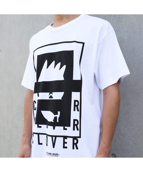 ハローキティコラボ(ハローキティコラボ)の「BAD BADTZ-MARU CLOVER Tシャツ(Tシャツ/カットソー・メンズ・ホワイト/ブラック・XXL/S/M/XL/L)」の9枚目の写真